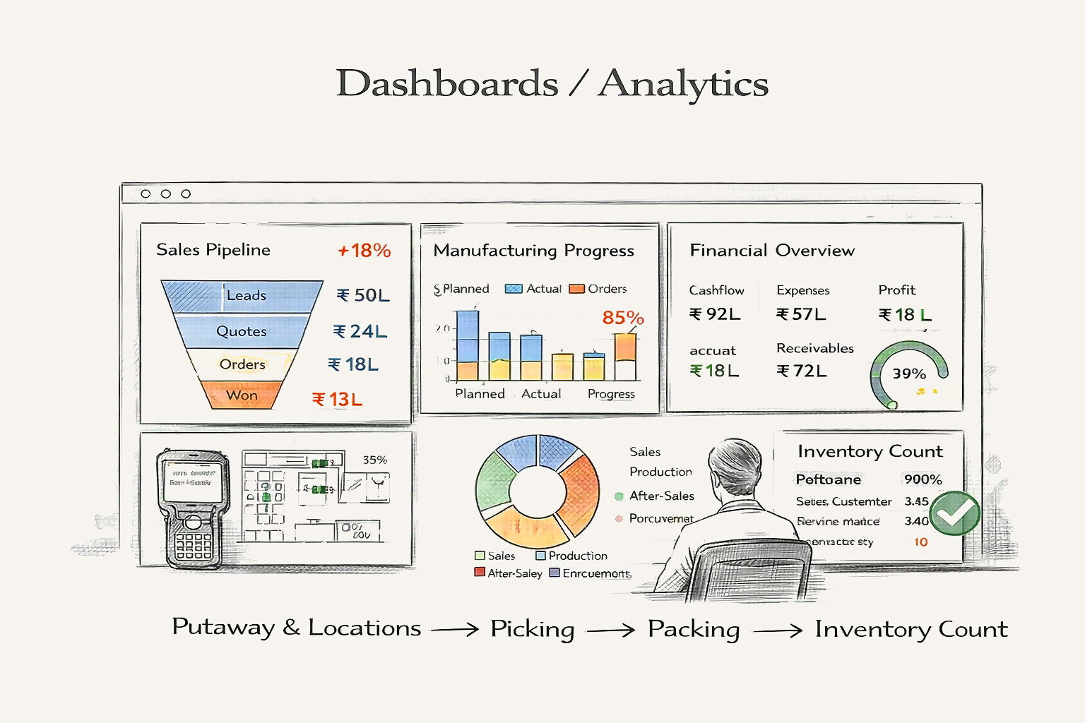 Run your entire business from one intelligent platform. visual
